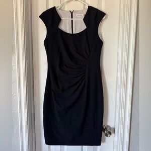 Calvin Klein Black Midi Dress